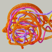 abstract image of brain